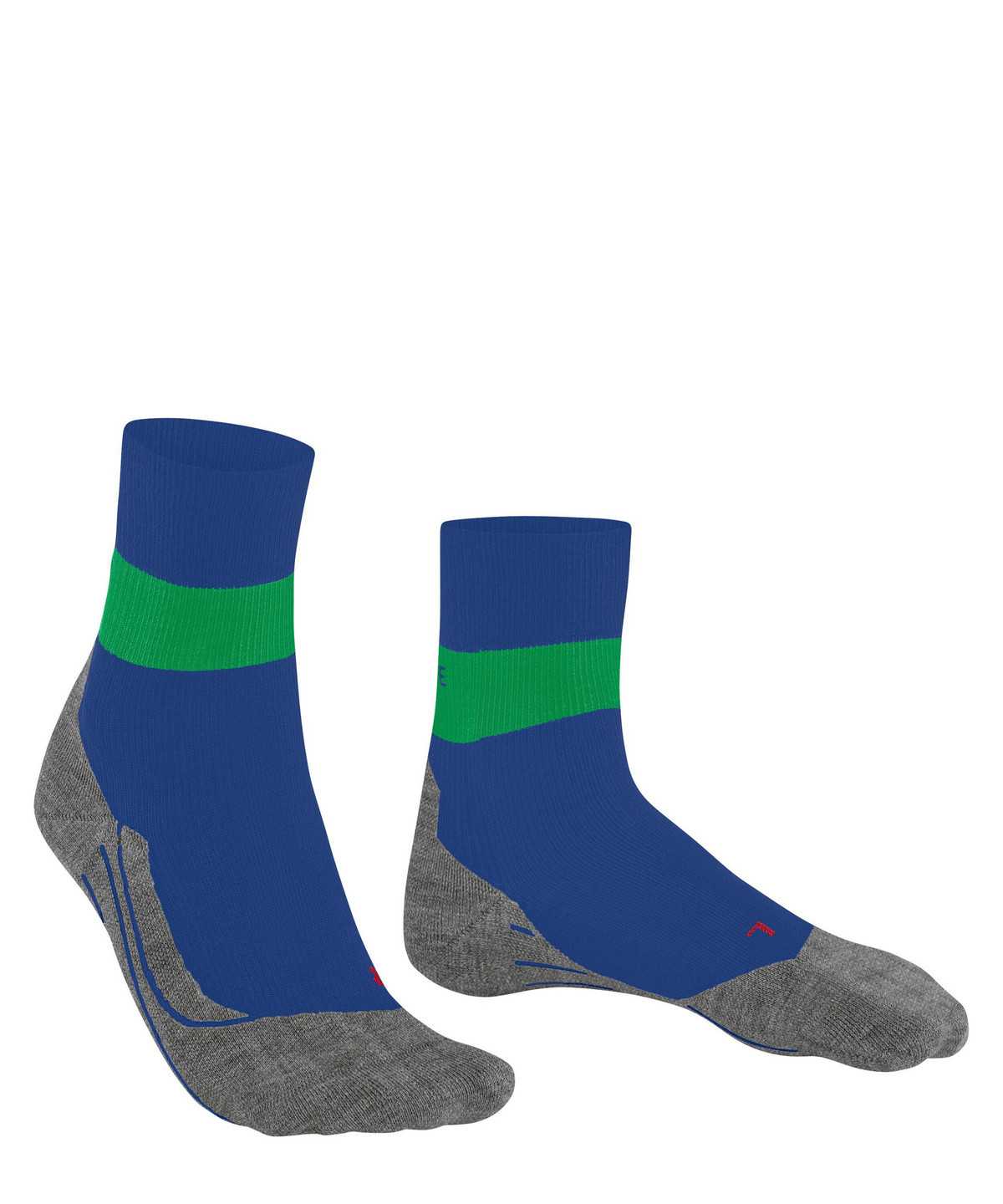 Skarpetki Falke RU Compression Stabilizing Running Socks Męskie Niebieskie | YTCEBQ-340