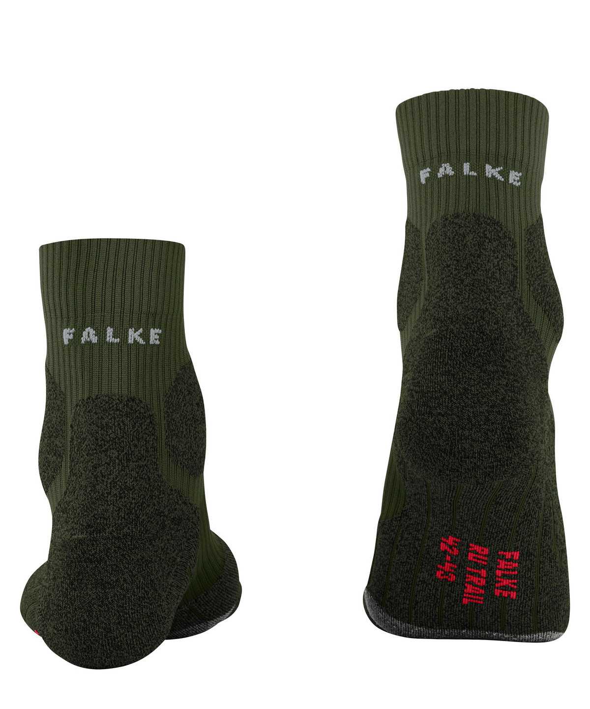 Skarpetki Falke RU Trail Grip Running Socks Męskie Zielone | IJVGXK-870