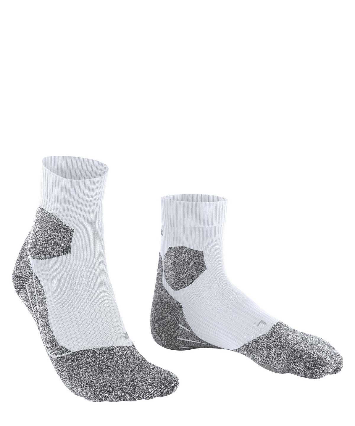 Skarpetki Falke RU Trail Grip Running Socks Męskie Białe | EZDHQI-351