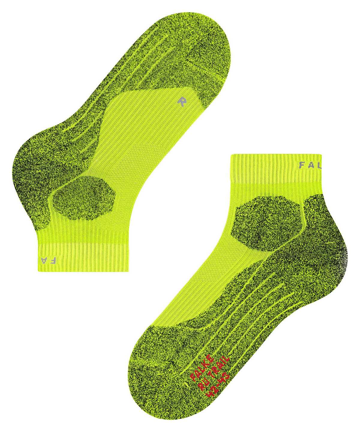 Skarpetki Falke RU Trail Running Socks Męskie Zielone | WHQLMB-923