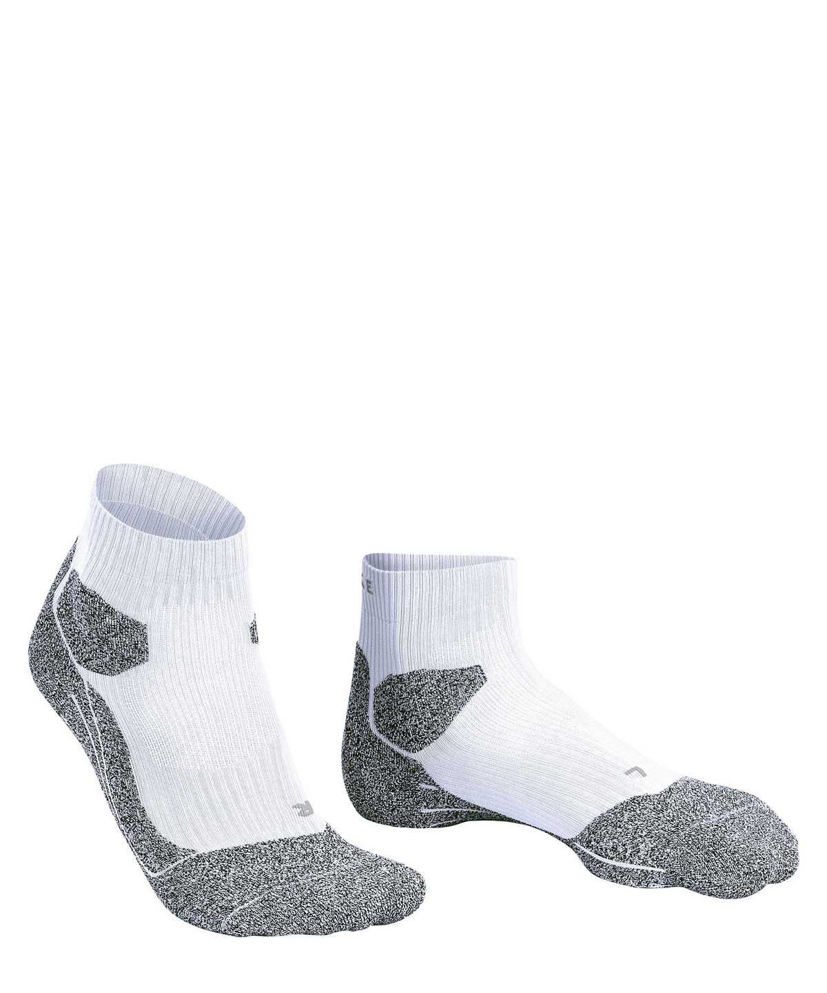 Skarpetki Falke RU Trail Running Socks Męskie Białe | VXGLIS-904