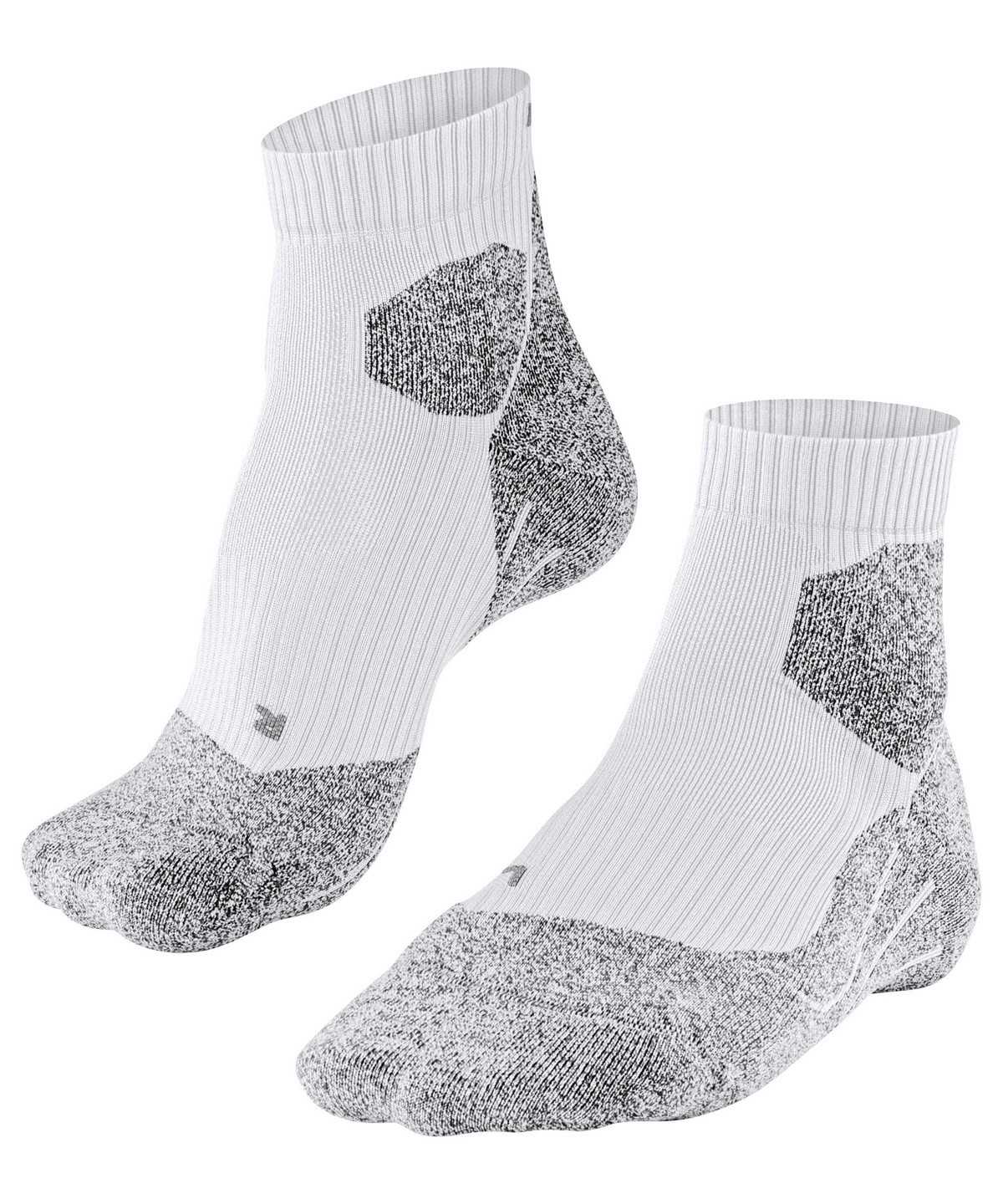 Skarpetki Falke RU Trail Running Socks Męskie Białe | VXGLIS-904