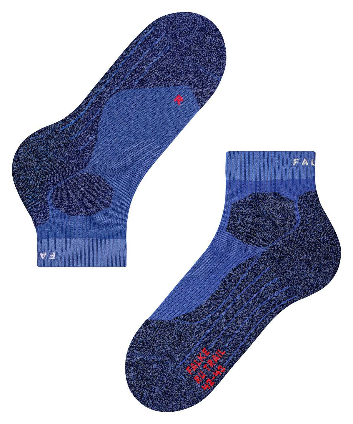 Skarpetki Falke RU Trail Running Socks Męskie Niebieskie | QPILMO-267