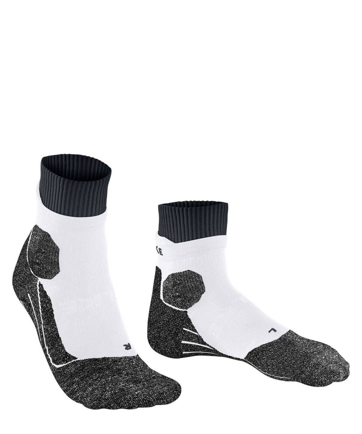 Skarpetki Falke RU Trail Running Socks Męskie Białe | FOVRQT-157