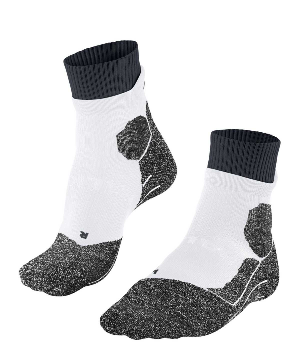 Skarpetki Falke RU Trail Running Socks Męskie Białe | FOVRQT-157