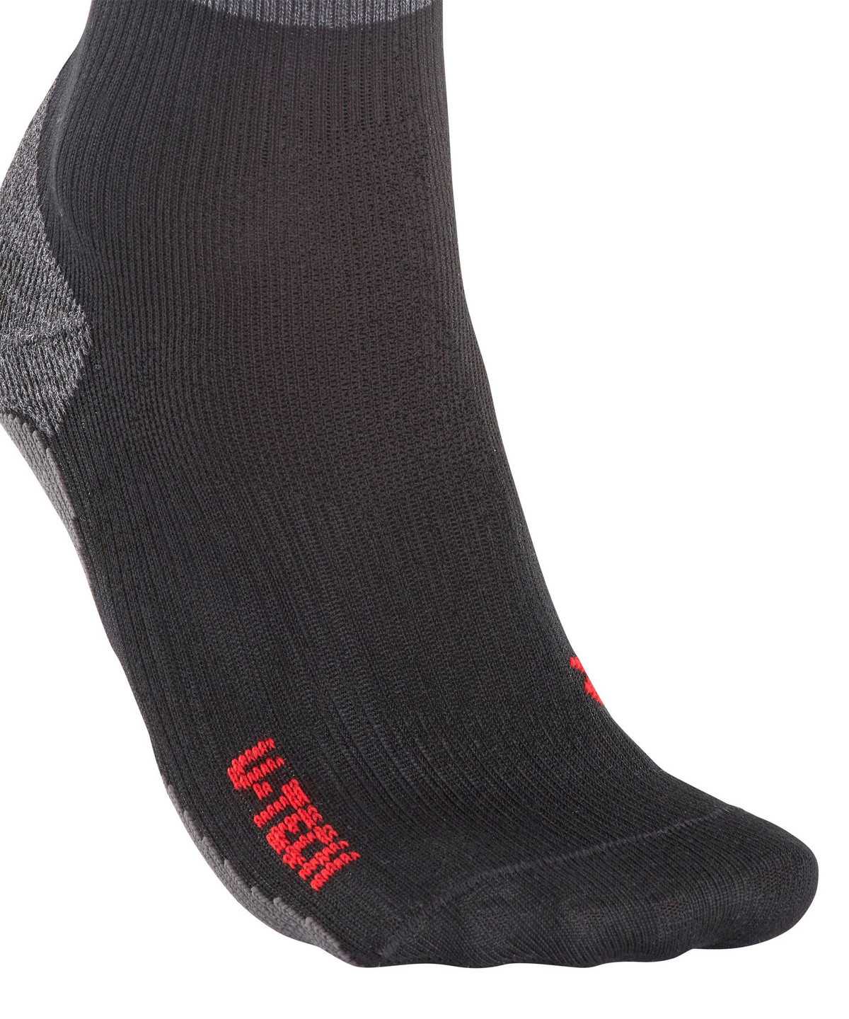 Skarpetki Falke RU True Motion Nevos Running Socks Męskie Czarne | SZCBRT-873