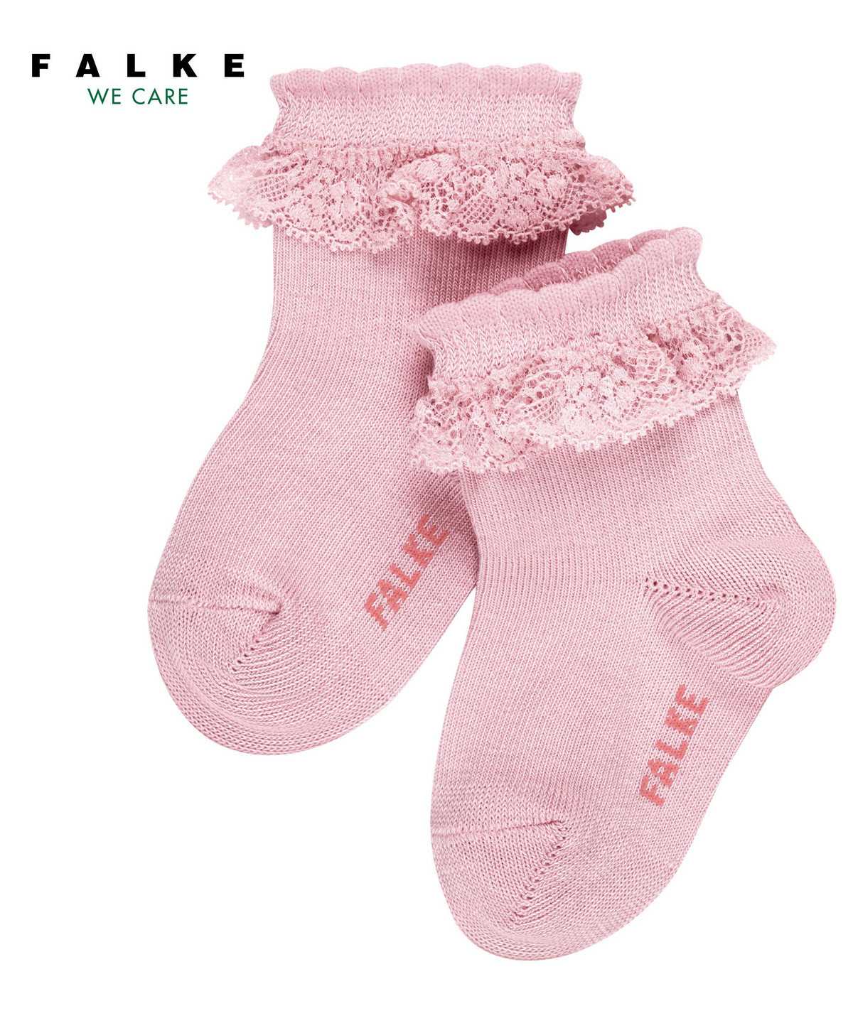 Skarpetki Falke Romantic Lace Socks Niemowlęce Różowe | ZXRKHE-543