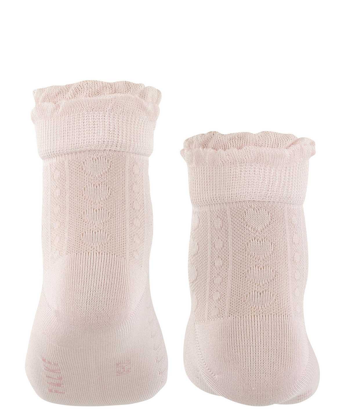 Skarpetki Falke Romantic Net Socks Dziecięce Różowe | ZSNJMG-042