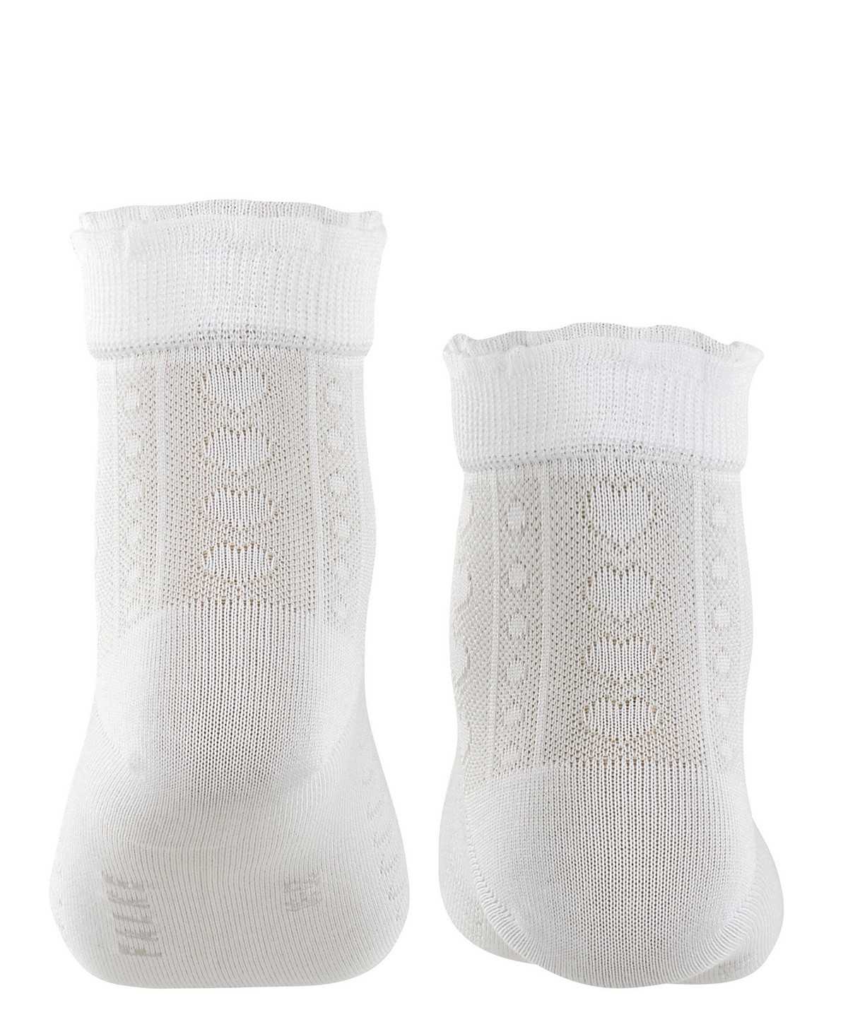 Skarpetki Falke Romantic Net Socks Dziecięce Białe | TPVGSX-256