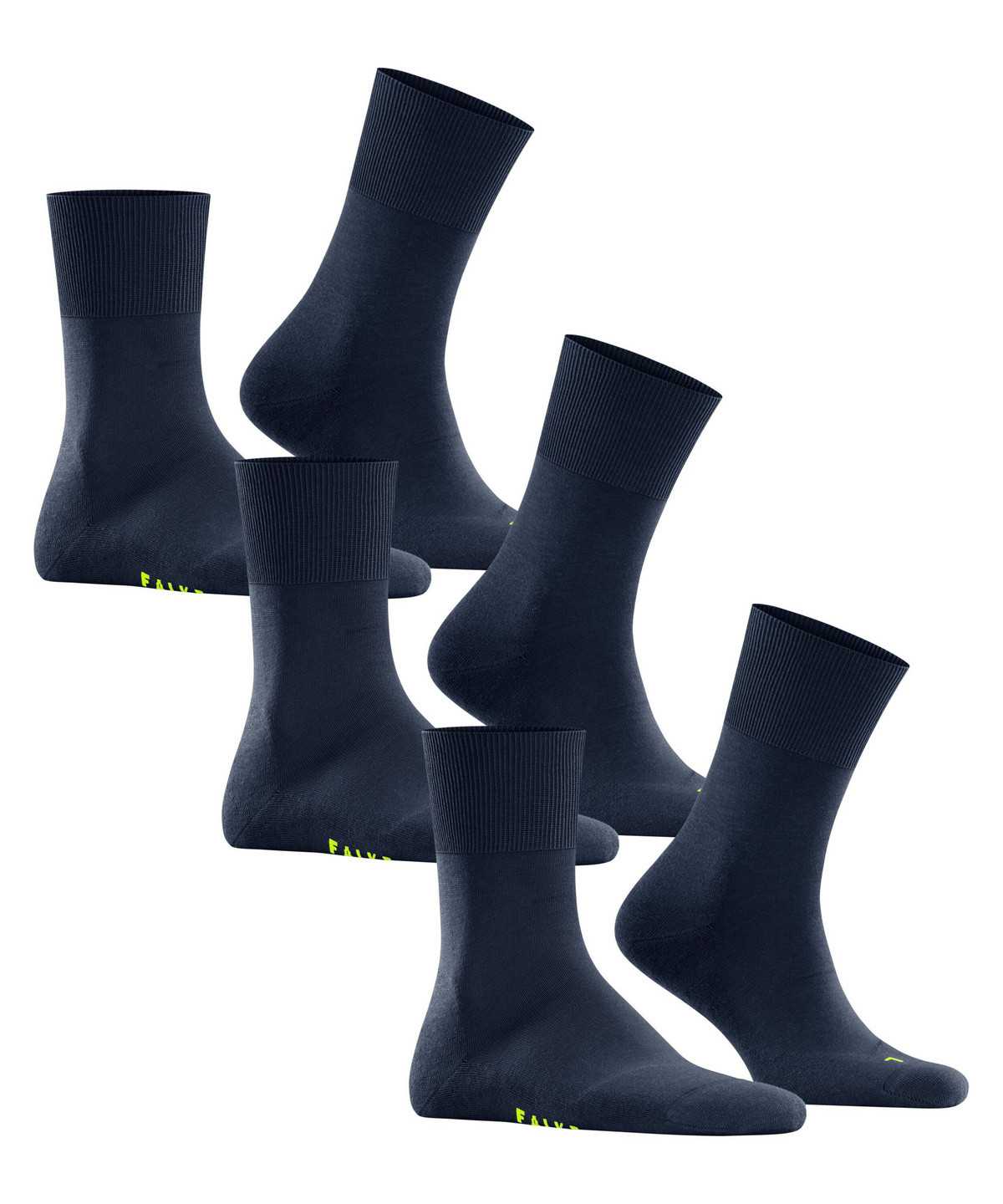 Skarpetki Falke Run 3-Pack Socks Damskie Niebieskie | TQHMGS-650