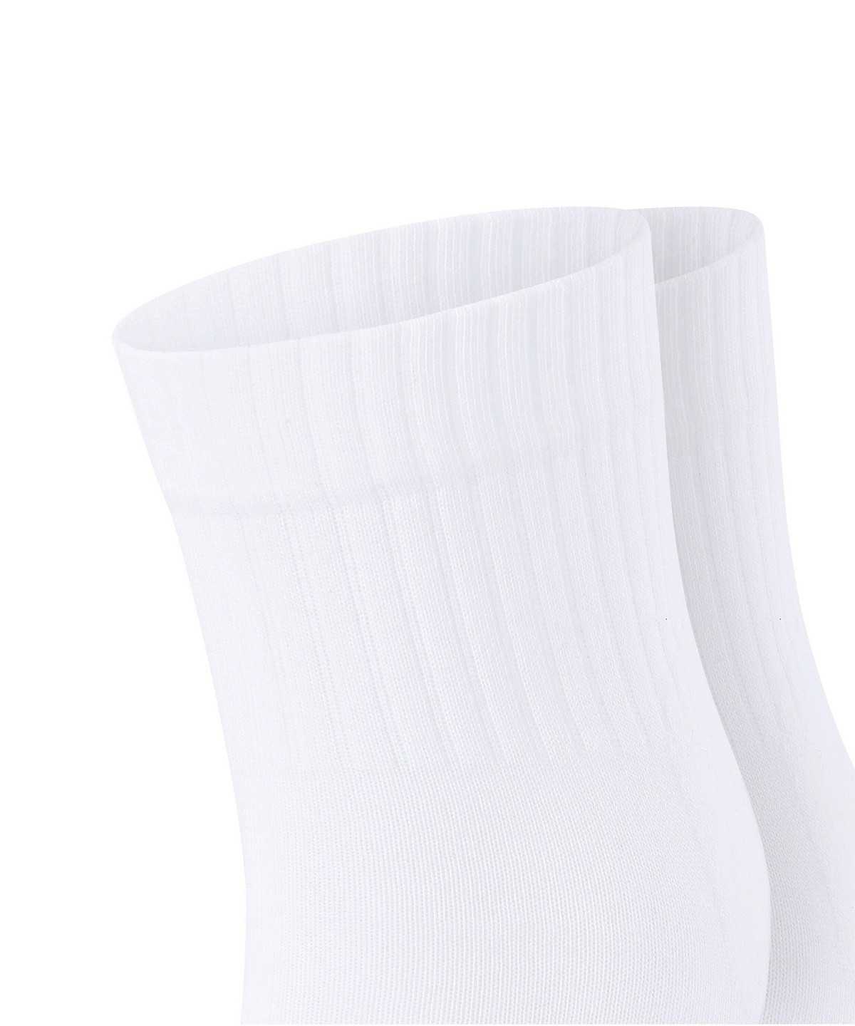 Skarpetki Falke Run Rib 2-Pack Short sock Męskie Białe | KNSLFA-643