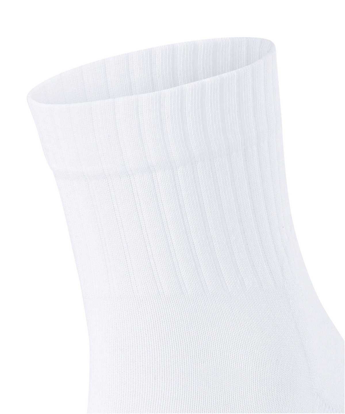 Skarpetki Falke Run Rib Short sock Damskie Białe | KTUEJO-603