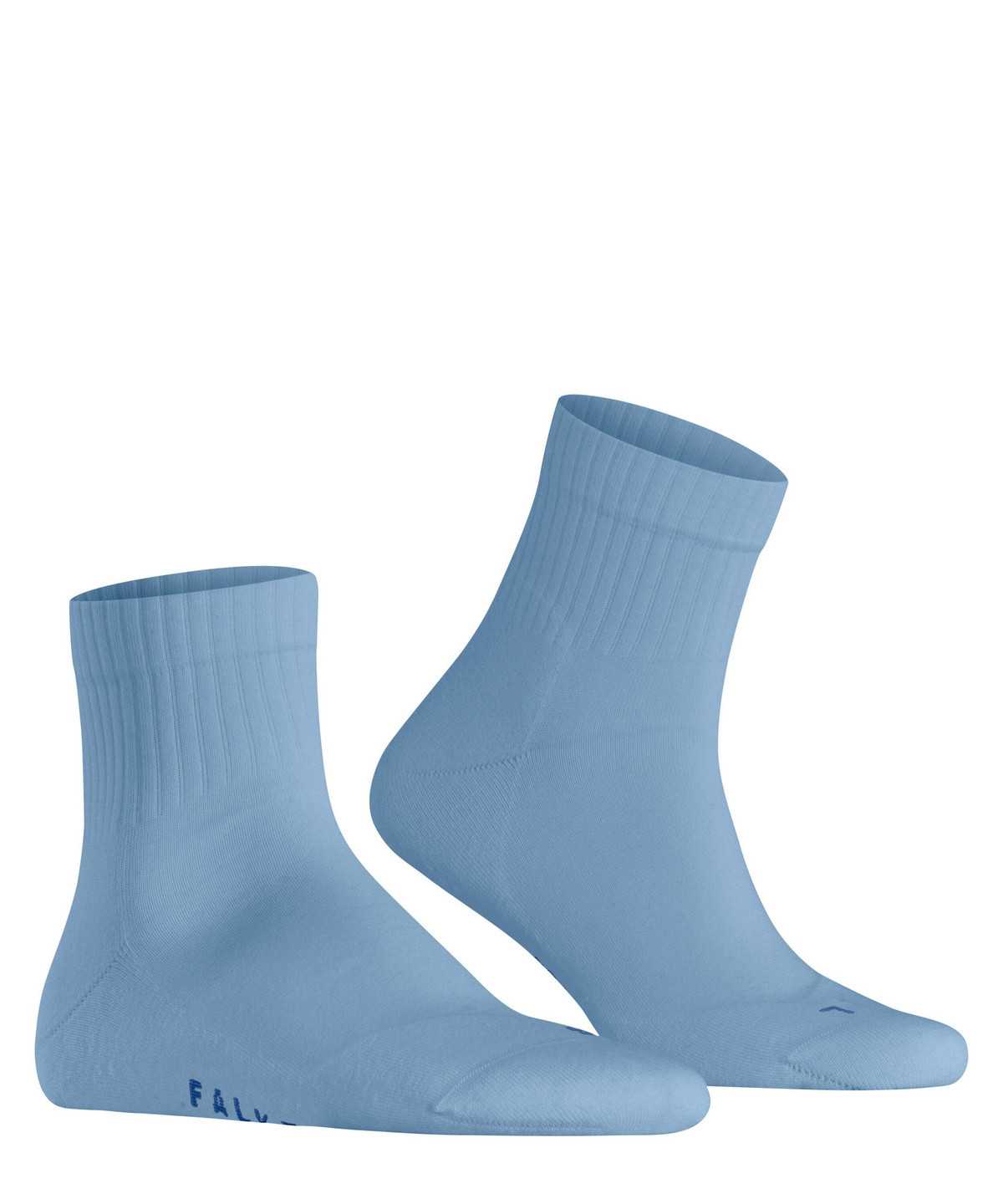 Skarpetki Falke Run Rib Short sock Męskie Niebieskie | KIQTAD-172