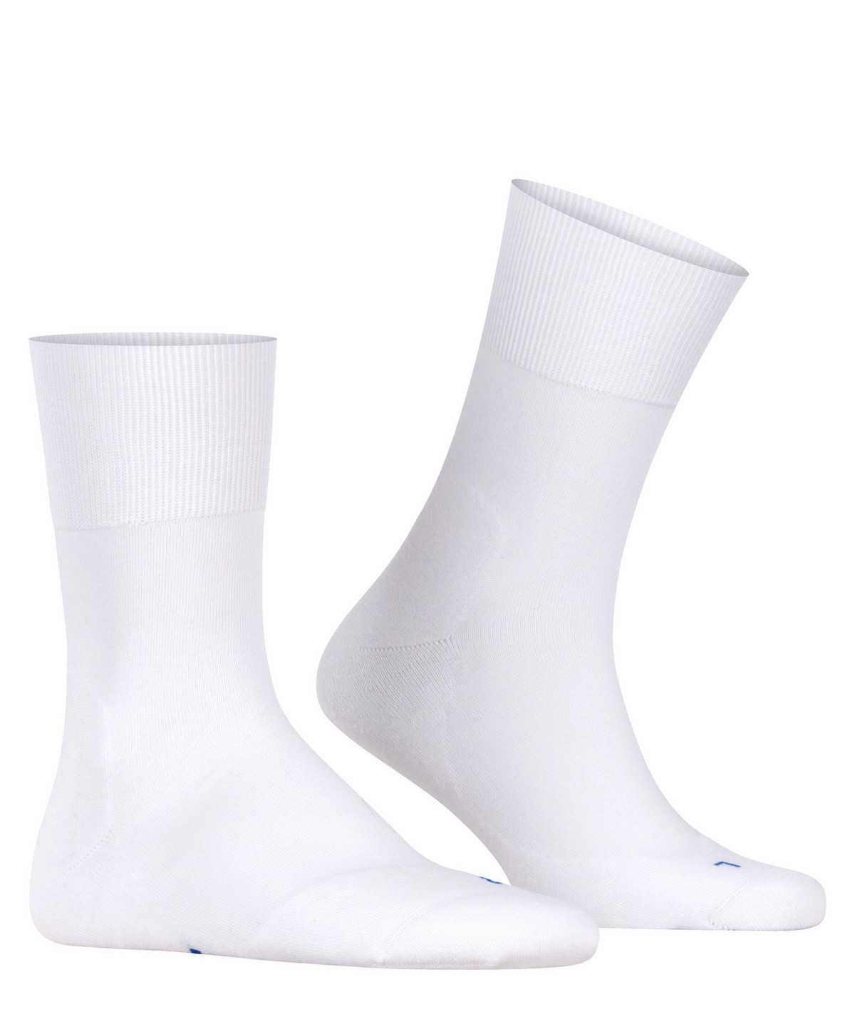 Skarpetki Falke Run Socks Damskie Białe | OXSQFK-325