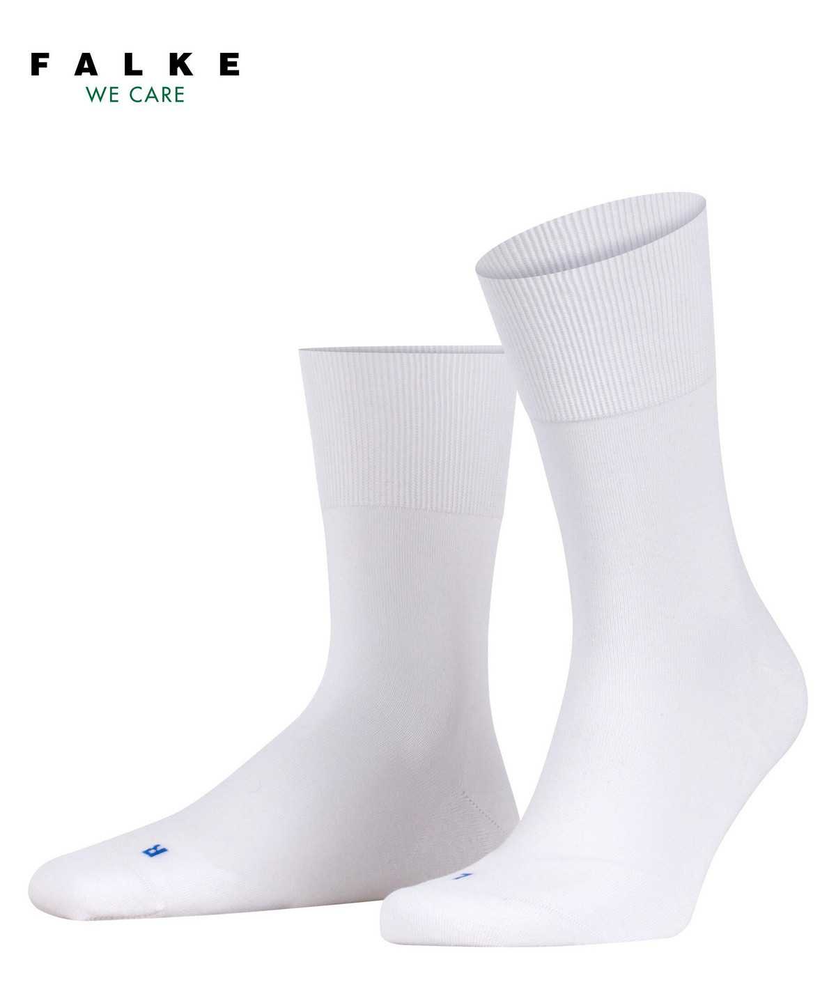 Skarpetki Falke Run Socks Damskie Białe | OXSQFK-325