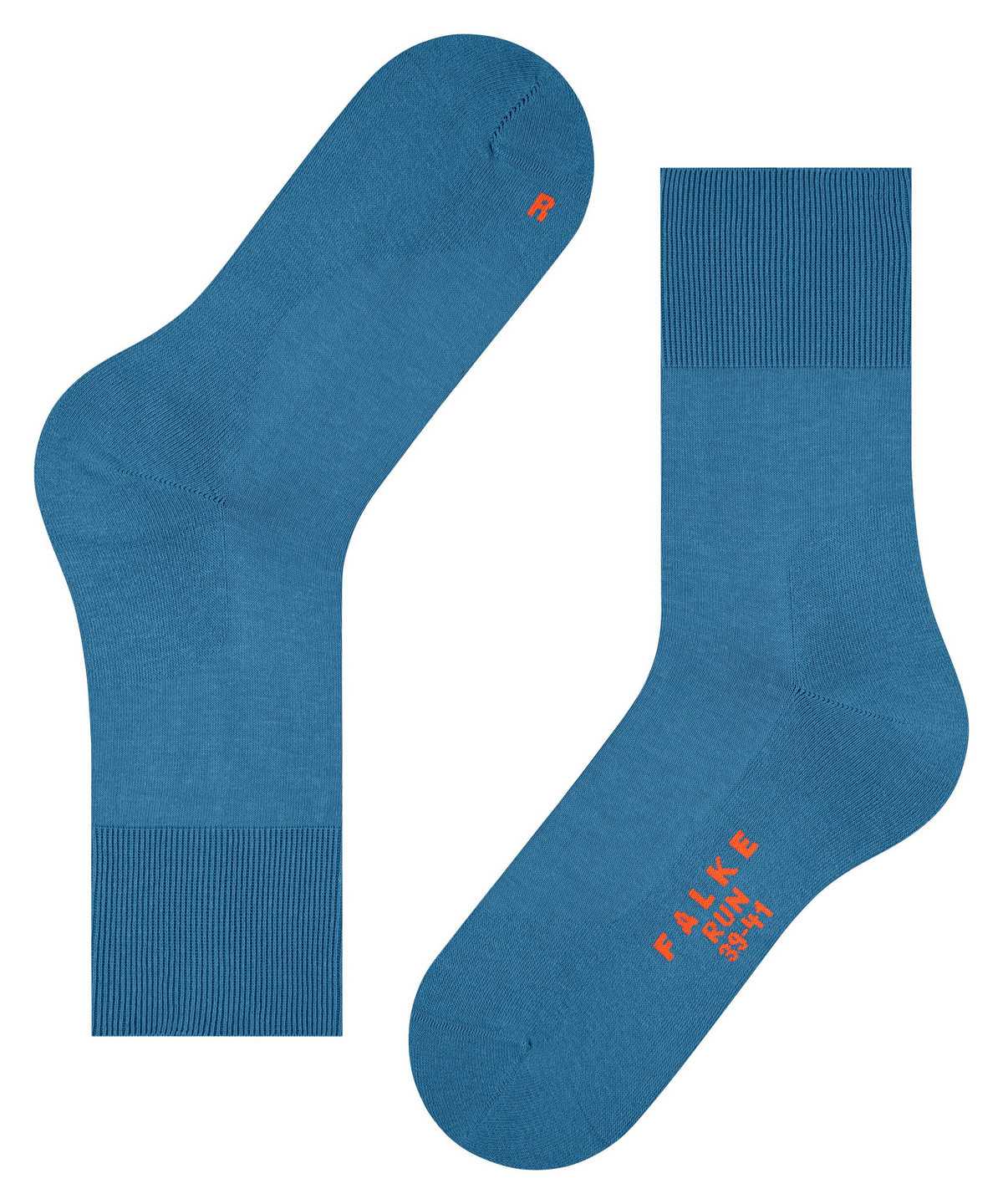 Skarpetki Falke Run Socks Damskie Niebieskie | MXWQEU-548