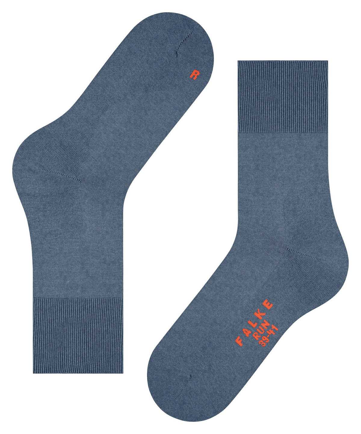 Skarpetki Falke Run Socks Damskie Niebieskie | PBCHAF-547