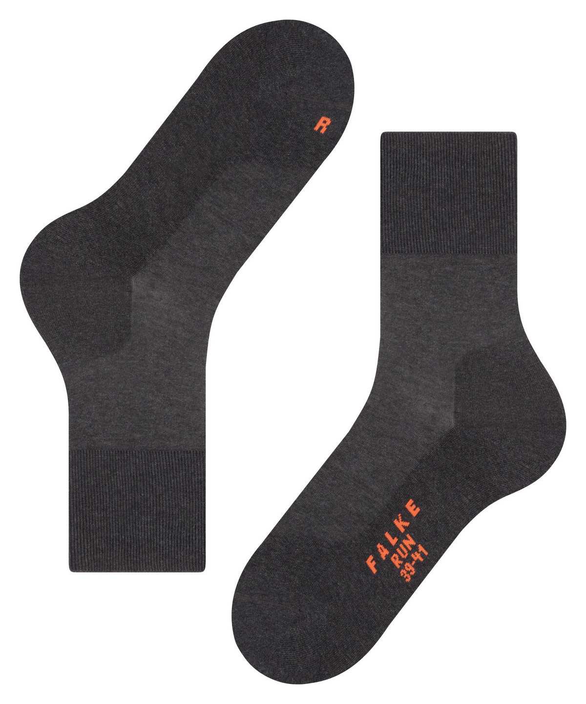 Skarpetki Falke Run Socks Damskie Szare | RVFESY-579