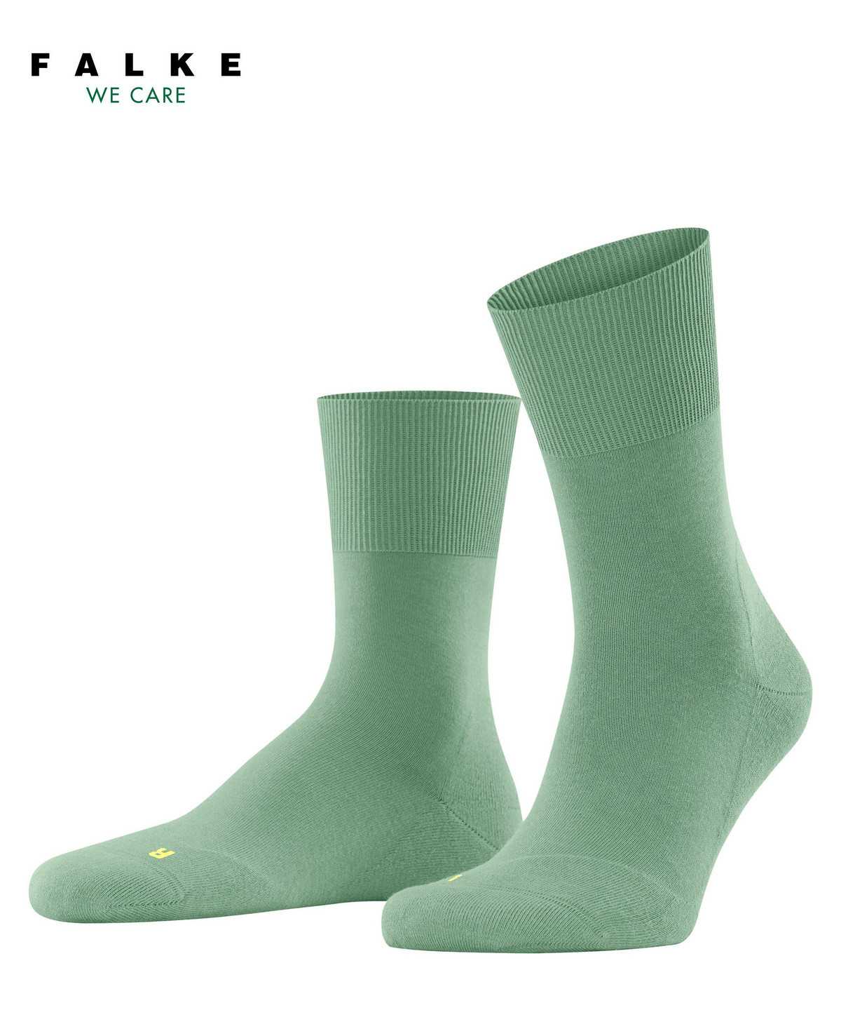 Skarpetki Falke Run Socks Damskie Zielone | KWNPIM-127