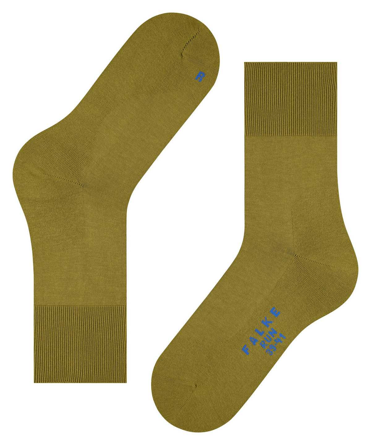 Skarpetki Falke Run Socks Damskie Zielone | MGSTAP-804