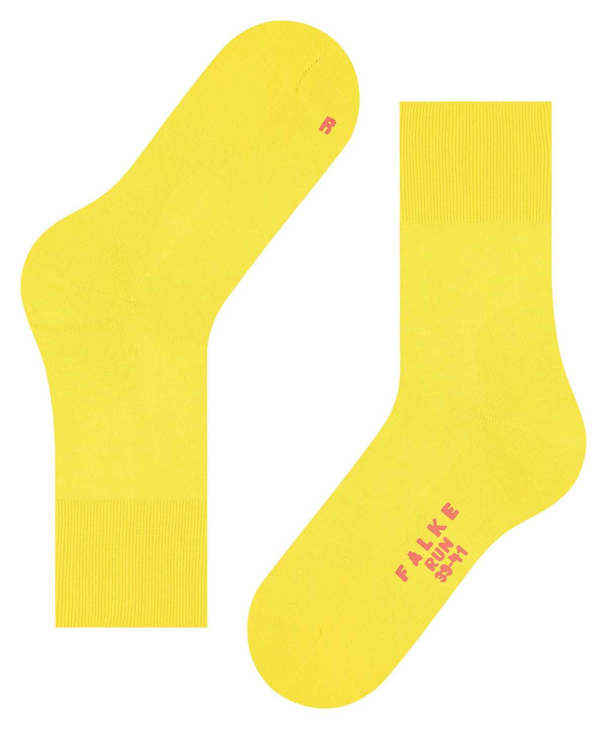 Skarpetki Falke Run Socks Męskie Żółte | UIFLRZ-653