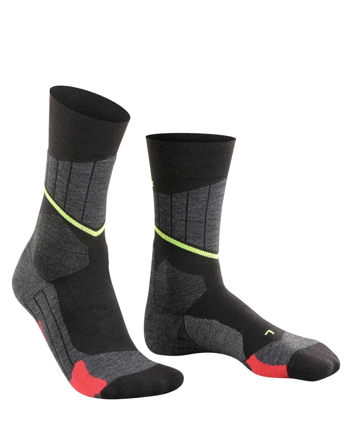 Skarpetki Falke SC1 Skiing Socks Męskie Czarne | MWZJUK-735