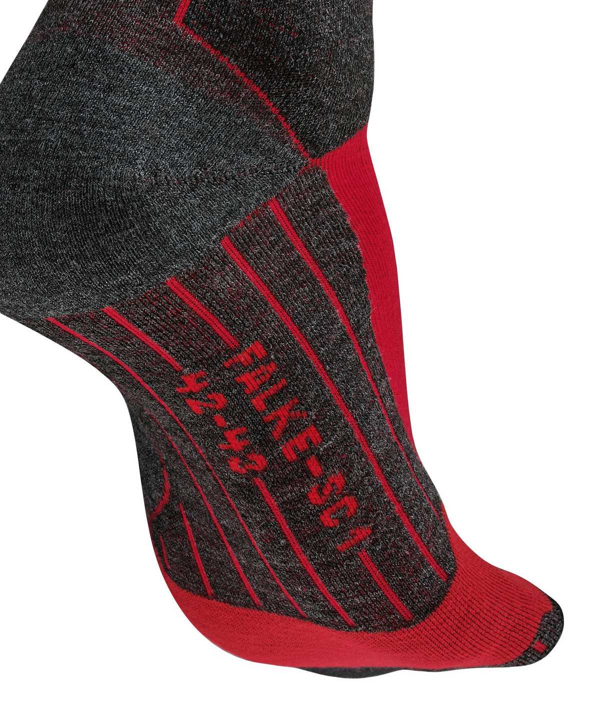 Skarpetki Falke SC1 Skiing Socks Męskie Czerwone | MOSLGQ-531