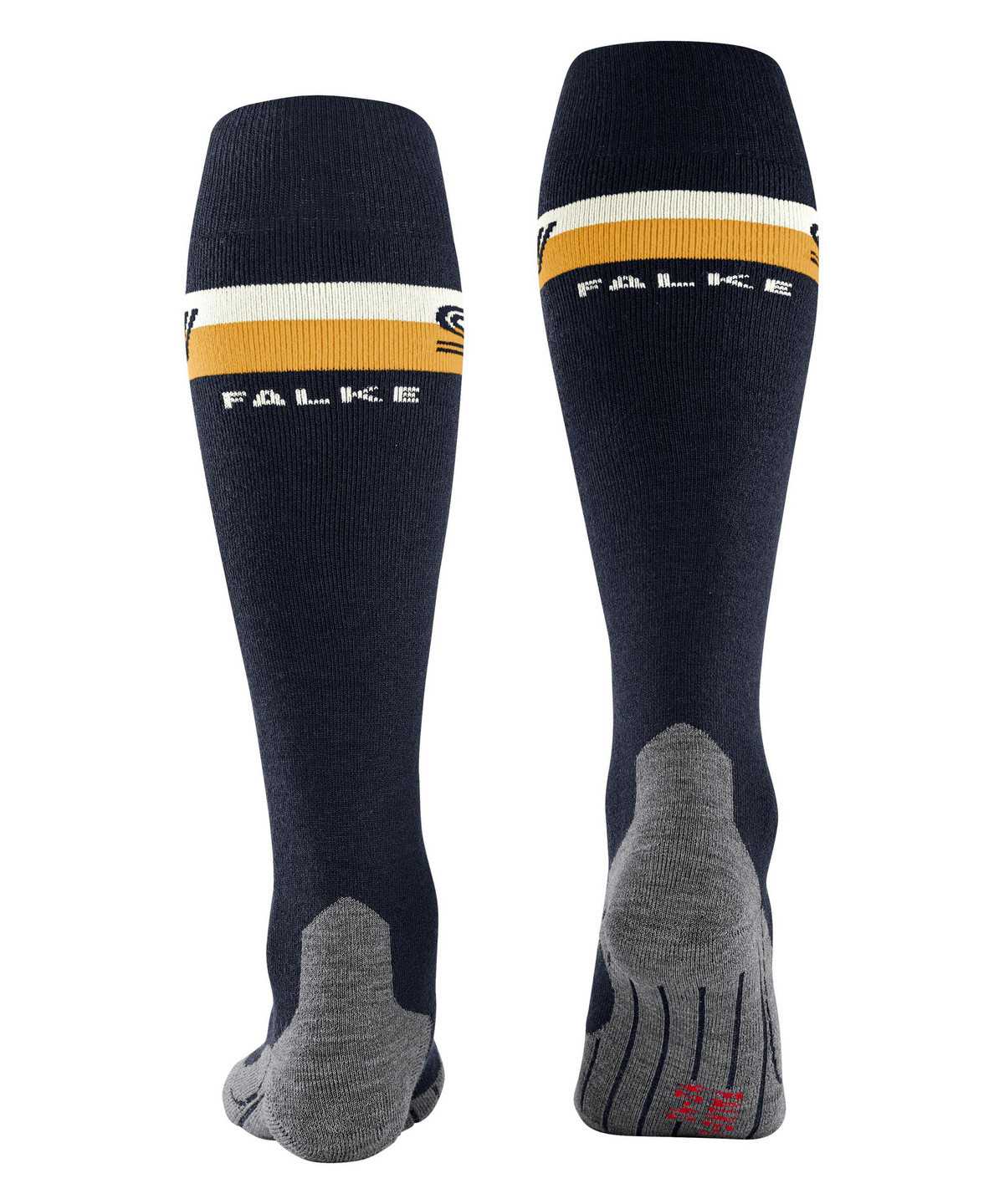 Skarpetki Falke SK2 Intermediate Skiing Knee-high Socks Męskie Niebieskie | TYUXOM-183