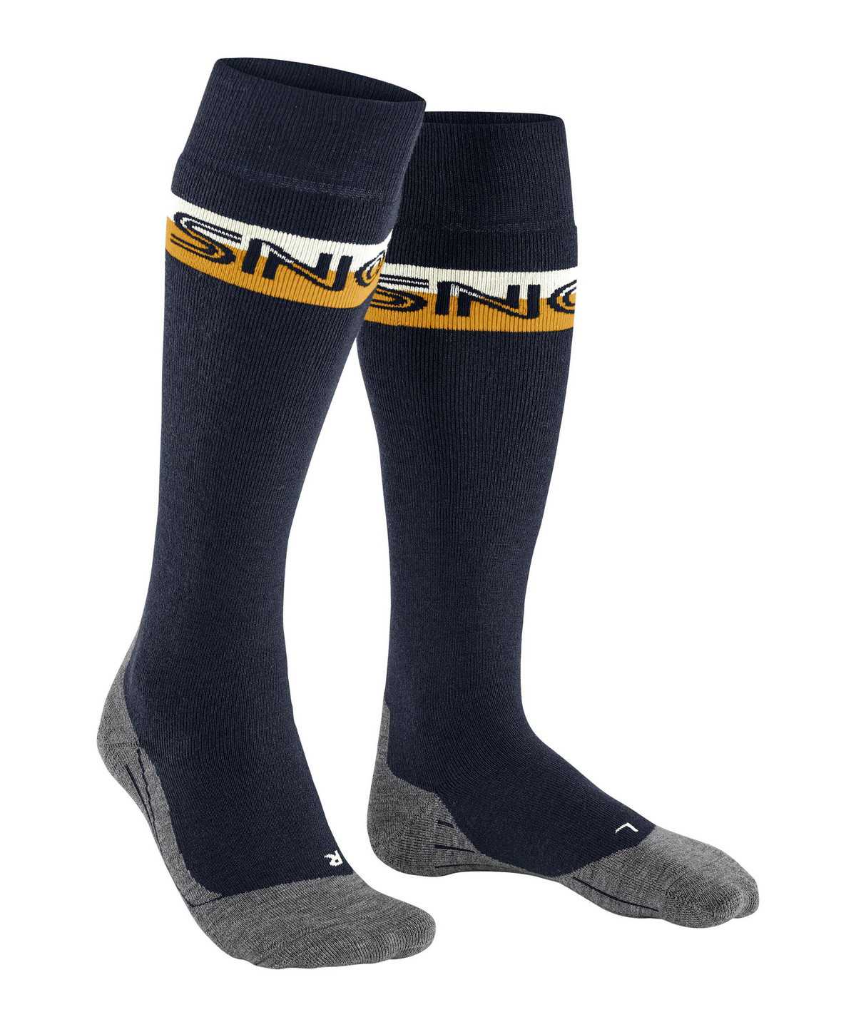 Skarpetki Falke SK2 Intermediate Skiing Knee-high Socks Męskie Niebieskie | TYUXOM-183