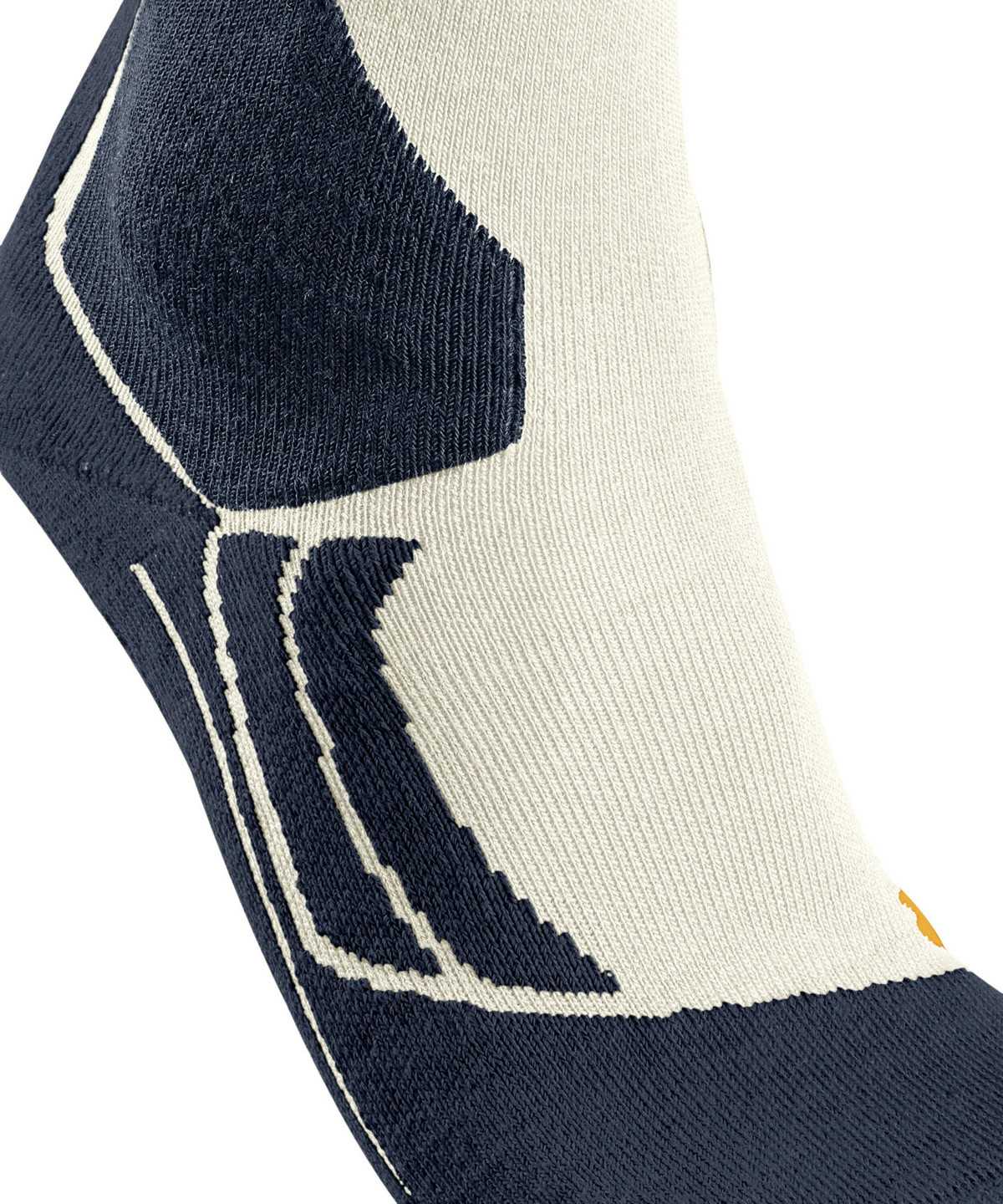 Skarpetki Falke SK2 Intermediate Skiing Knee-high Socks Męskie Białe | LHKGXM-507