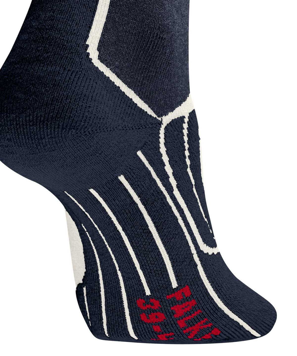 Skarpetki Falke SK2 Intermediate Skiing Knee-high Socks Męskie Białe | LHKGXM-507