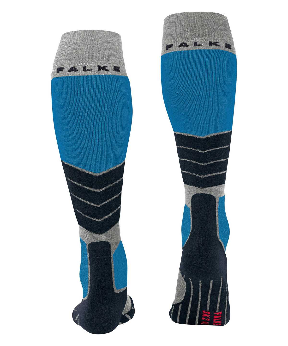 Skarpetki Falke SK2 Intermediate Vegan Skiing Knee-high Socks Męskie Szare | RHIGOS-820