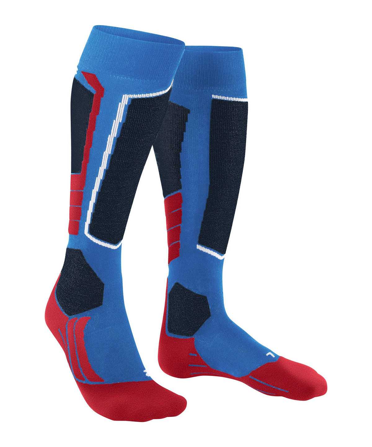 Skarpetki Falke SK2 Intermediate Vegan Skiing Knee-high Socks Męskie Niebieskie | QIACJU-841