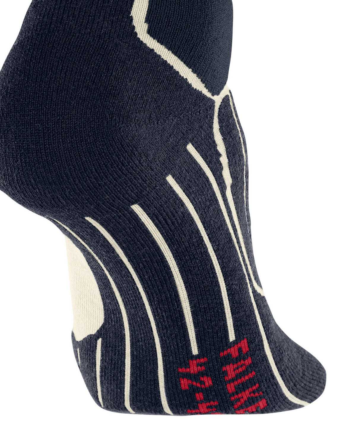 Skarpetki Falke SK2 Intermediate Wool Skiing Knee-high Socks Męskie Białe | EXPRYJ-689