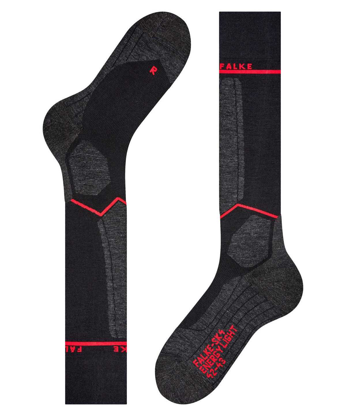 Skarpetki Falke SK4 Advanced Compression Light Skiing Knee-high Socks Męskie Czarne | GJHRFM-386