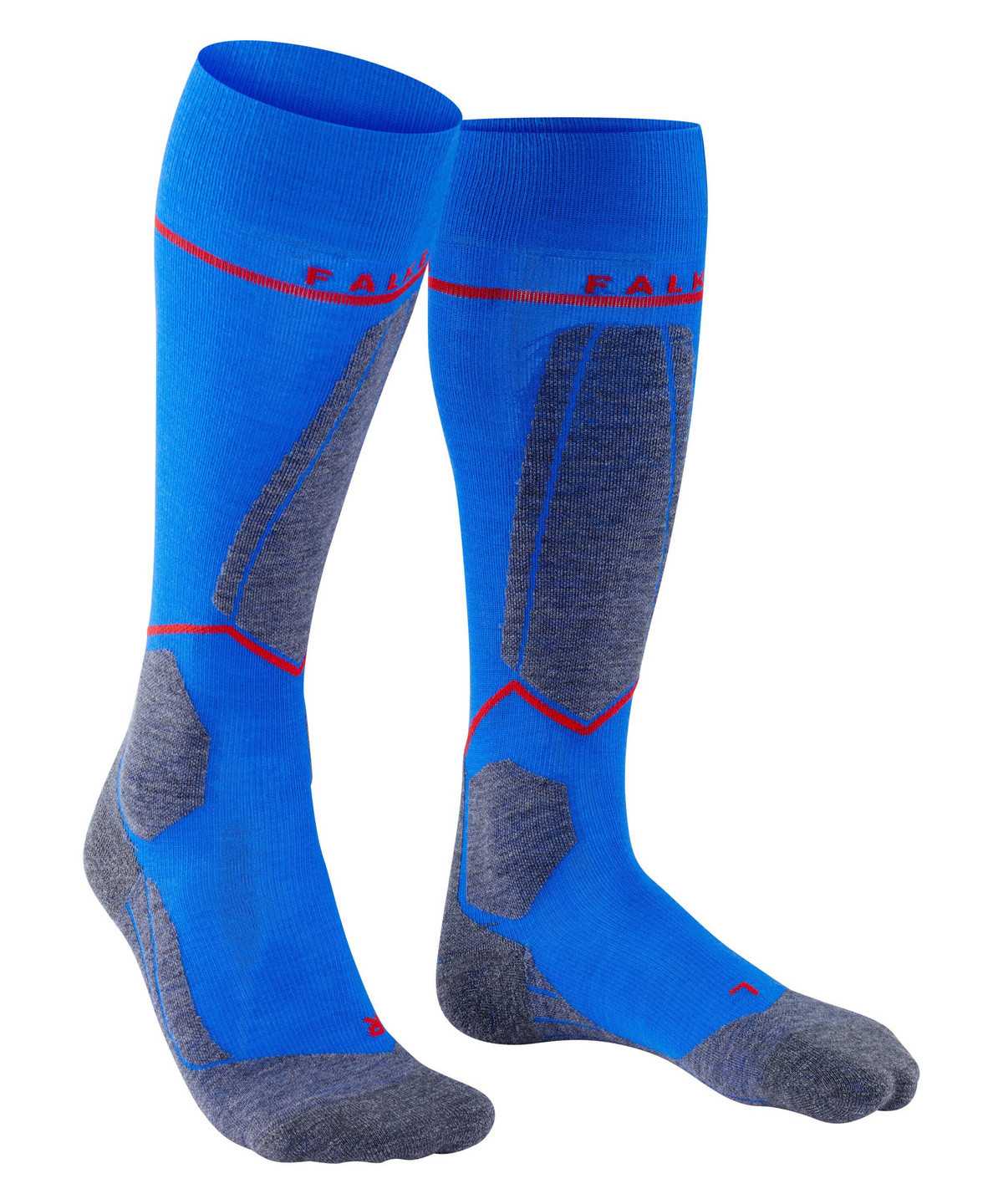 Skarpetki Falke SK4 Advanced Compression Light Skiing Knee-high Socks Męskie Niebieskie | DJIRGB-472