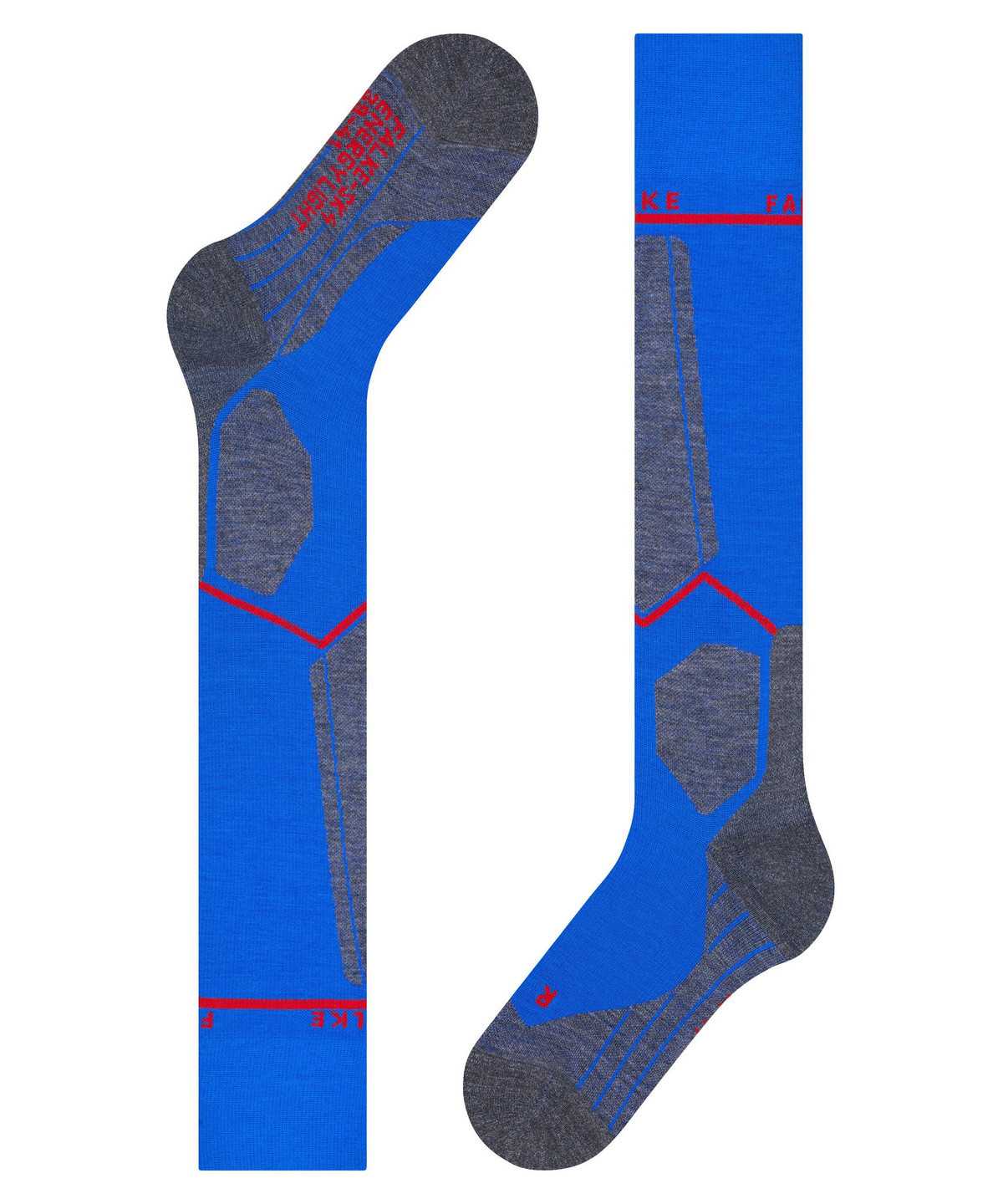 Skarpetki Falke SK4 Advanced Compression Light Skiing Knee-high Socks Męskie Niebieskie | DJIRGB-472