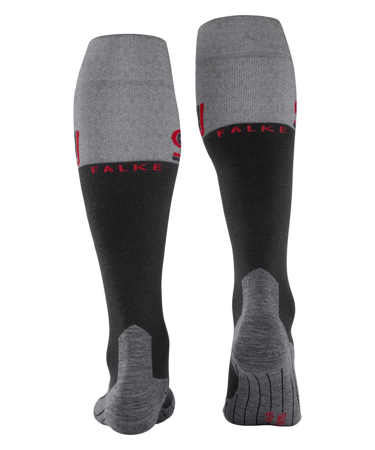 Skarpetki Falke SK4 Advanced Skiing Knee-high Socks Męskie Czarne | JRQGPX-731