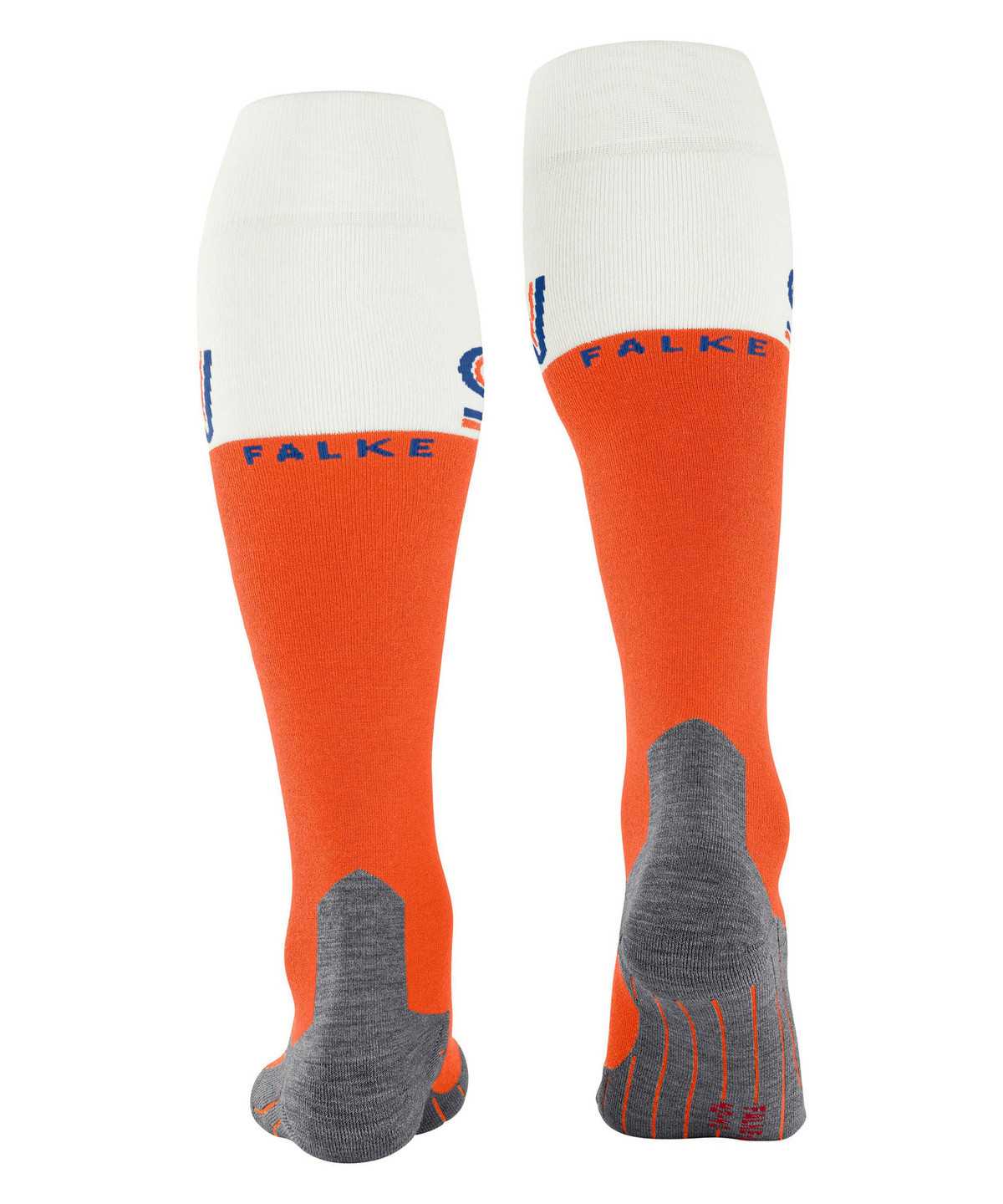 Skarpetki Falke SK4 Advanced Skiing Knee-high Socks Męskie Pomarańczowe | UPSRZF-128