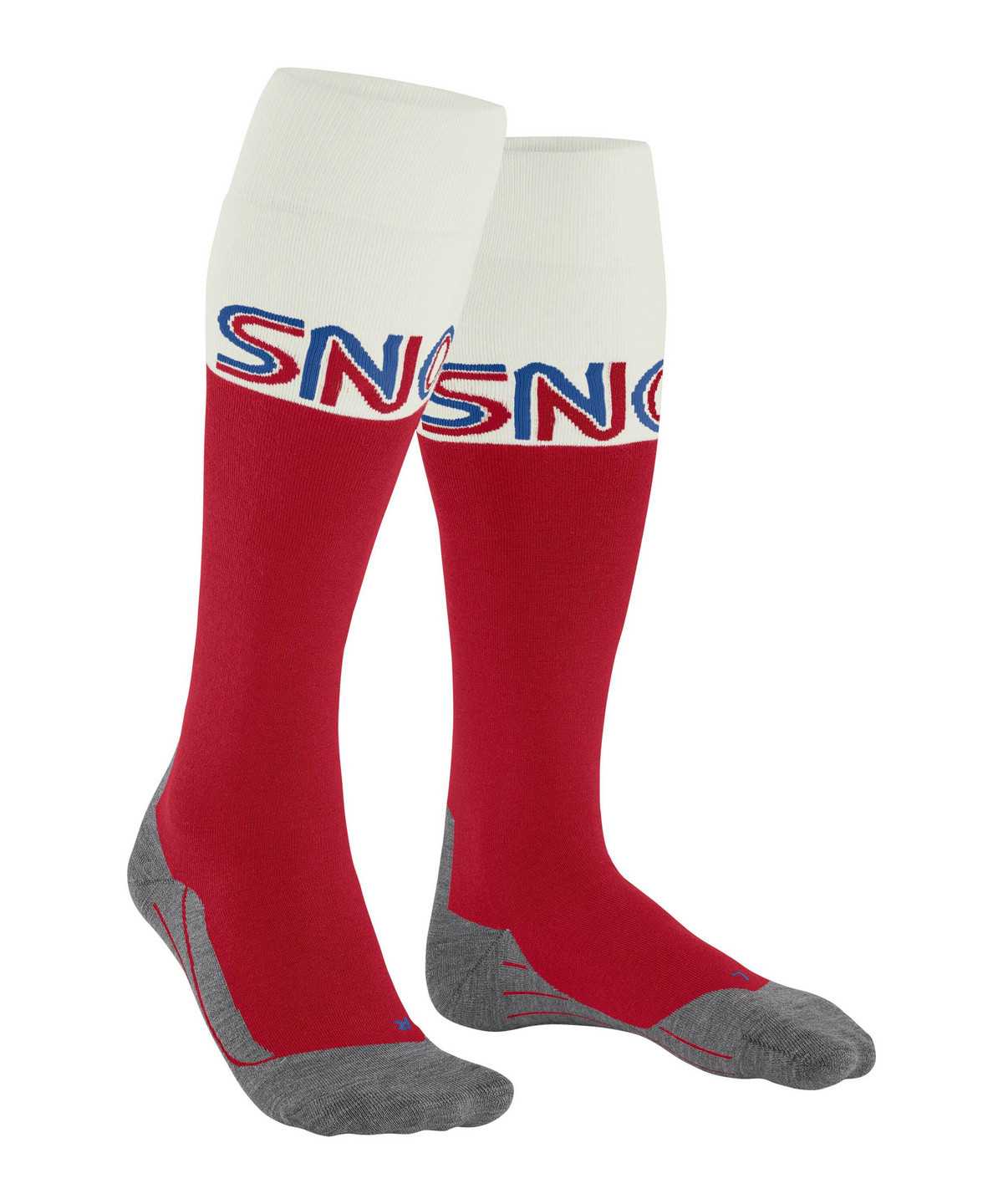 Skarpetki Falke SK4 Advanced Skiing Knee-high Socks Męskie Czerwone | HWVCIS-097