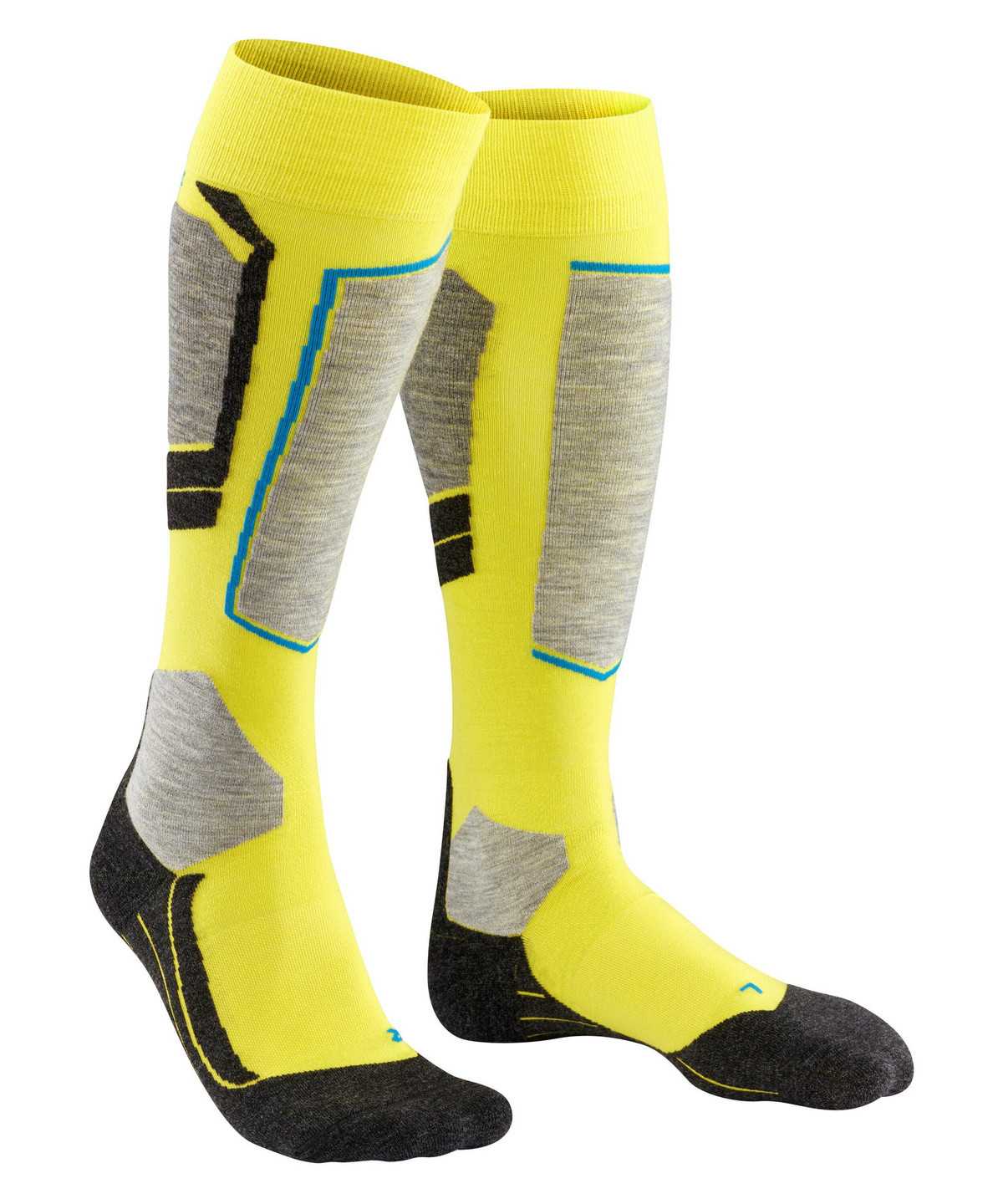 Skarpetki Falke SK4 Advanced Skiing Knee-high Socks Męskie Żółte | XENMGU-579