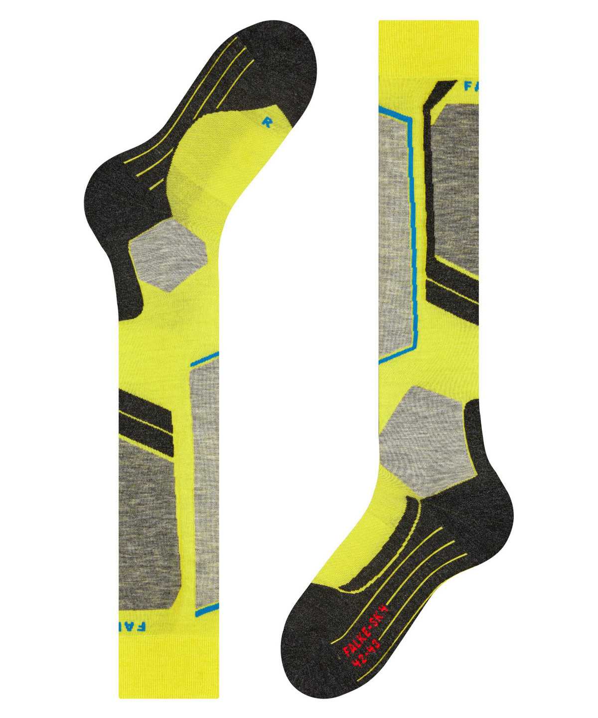 Skarpetki Falke SK4 Advanced Skiing Knee-high Socks Męskie Żółte | XENMGU-579