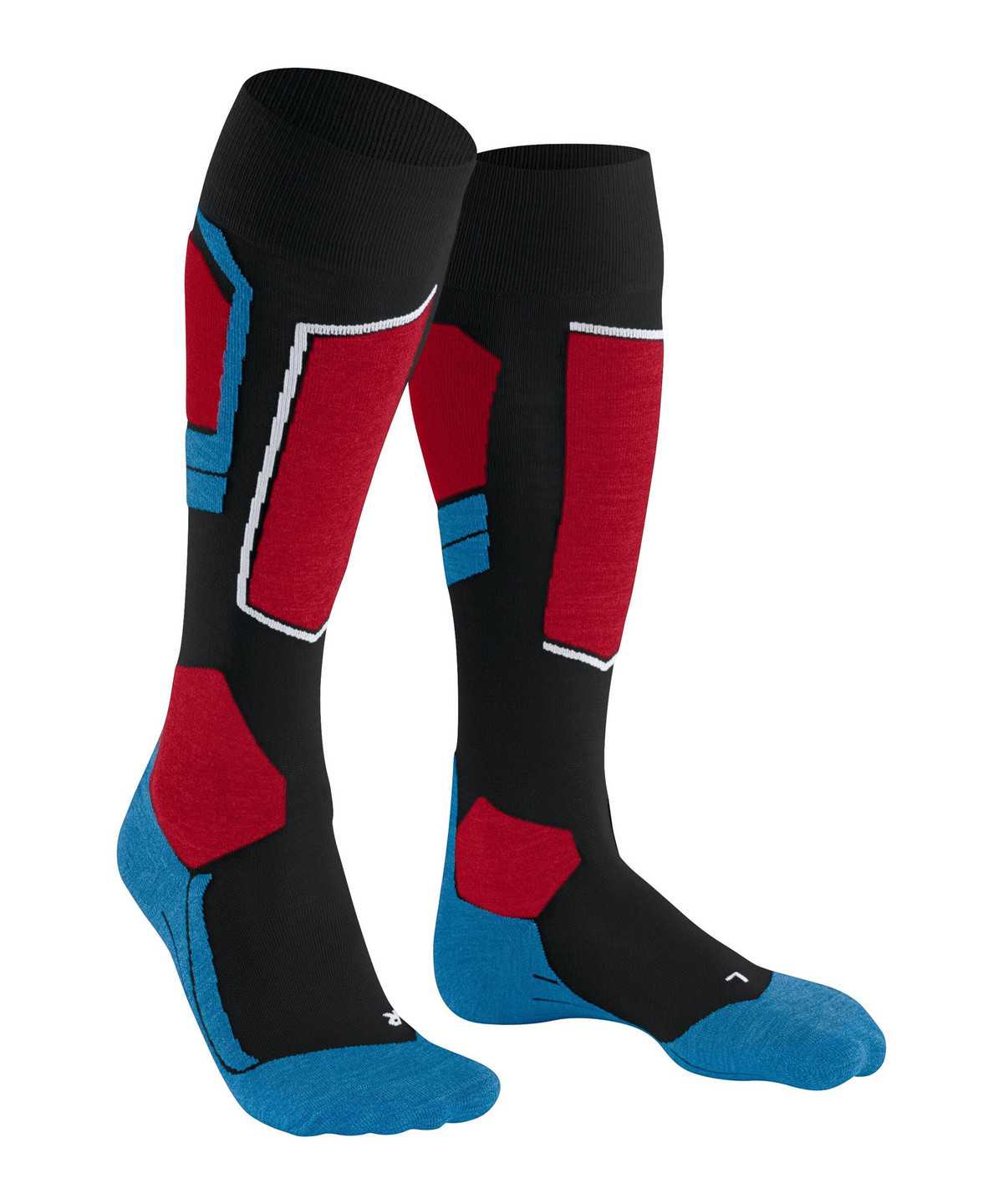 Skarpetki Falke SK4 Advanced Skiing Knee-high Socks Męskie Czarne | ODFRGY-501