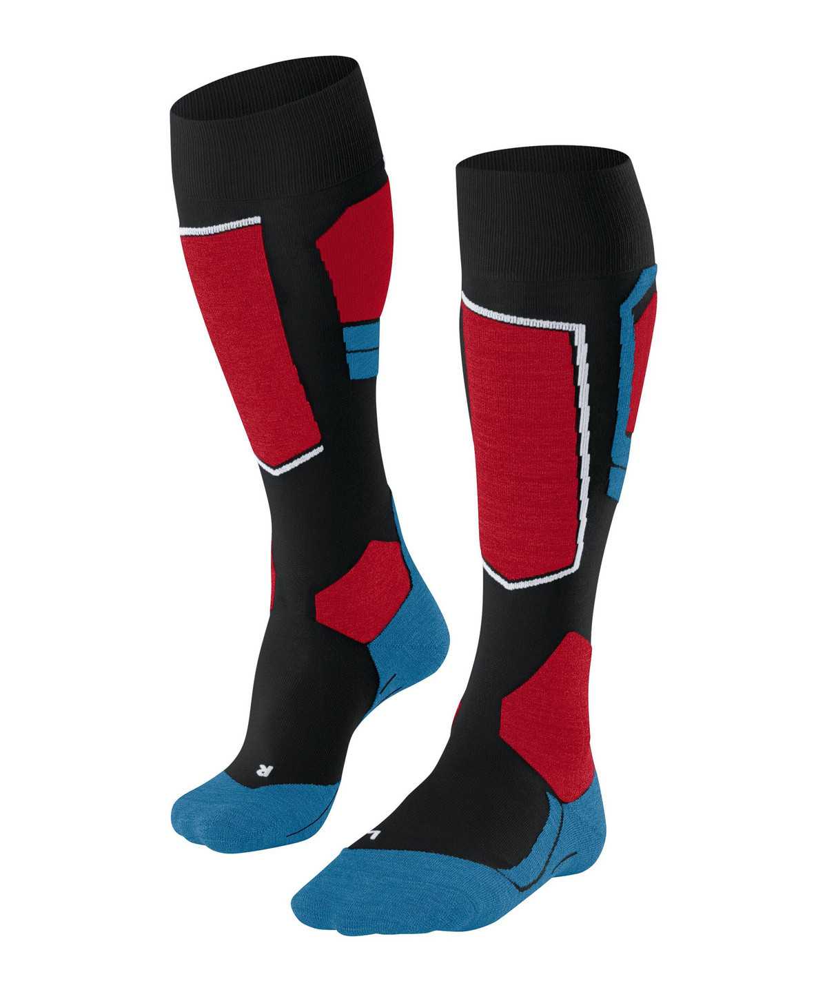 Skarpetki Falke SK4 Advanced Skiing Knee-high Socks Męskie Czarne | ODFRGY-501