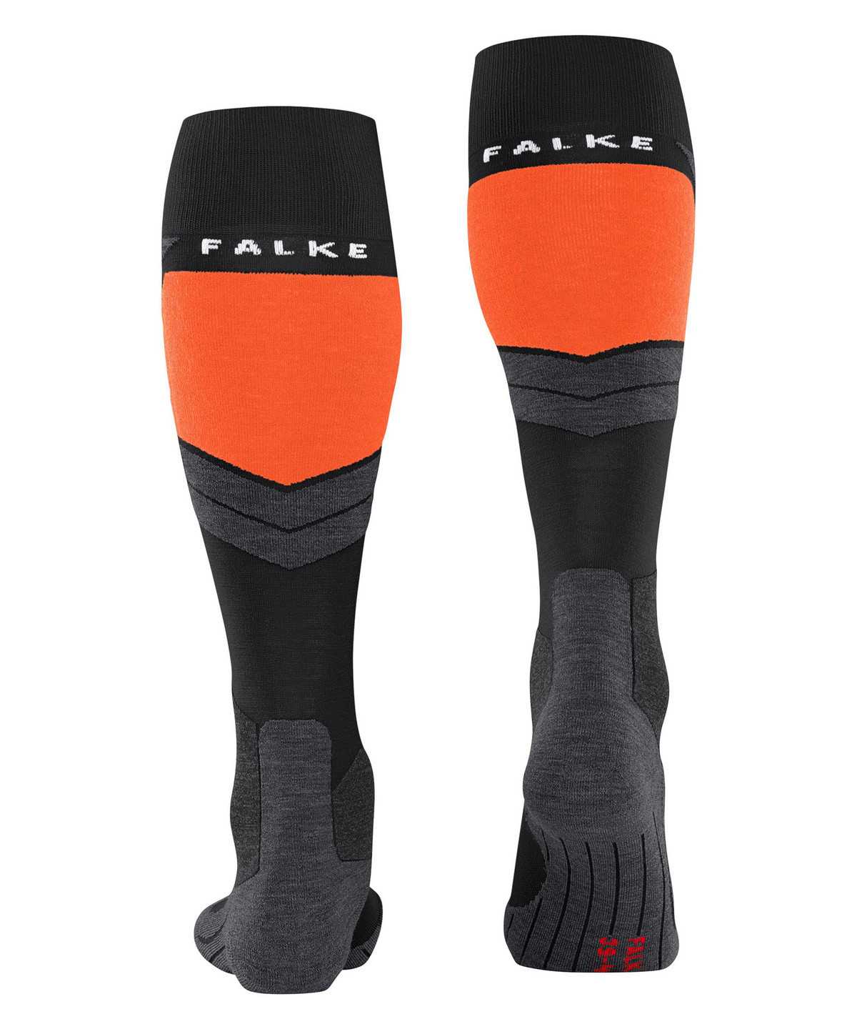 Skarpetki Falke SK4 Advanced Skiing Knee-high Socks Męskie Czarne | HNMQEX-285