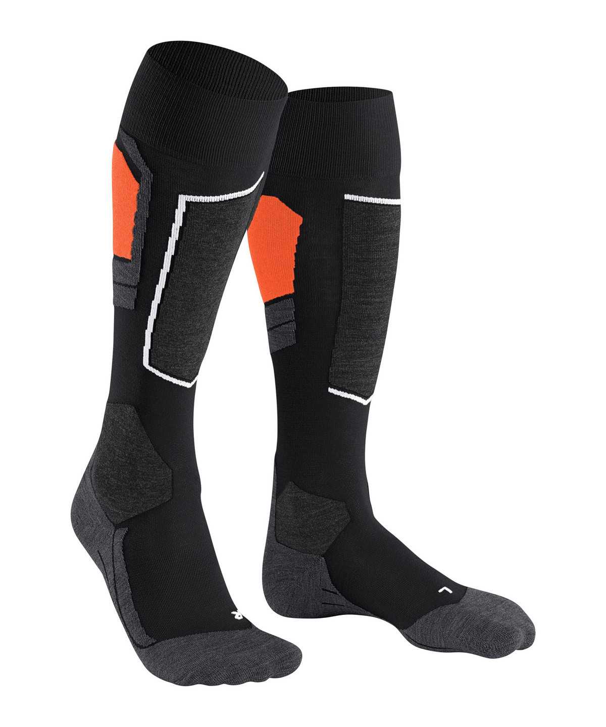 Skarpetki Falke SK4 Advanced Skiing Knee-high Socks Męskie Czarne | HNMQEX-285