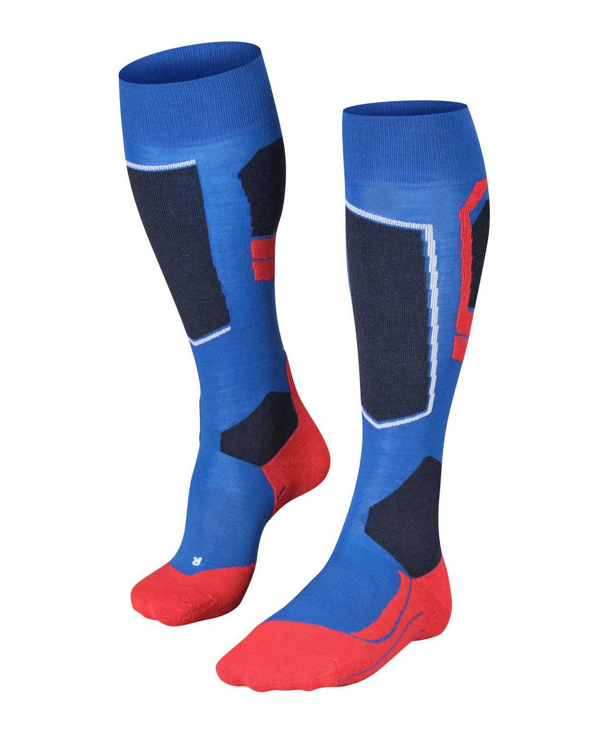 Skarpetki Falke SK4 Advanced Skiing Knee-high Socks Męskie Niebieskie | VRUECY-609