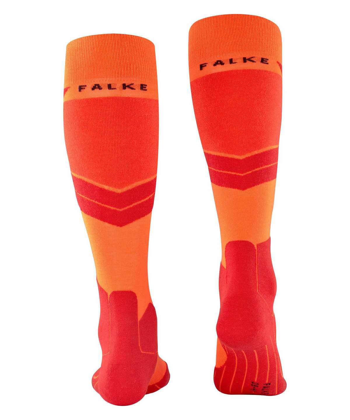 Skarpetki Falke SK4 Advanced Skiing Knee-high Socks Męskie Pomarańczowe | HKUICM-281