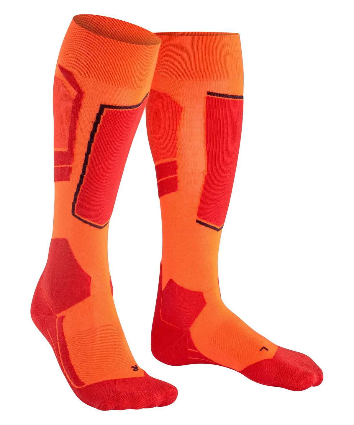 Skarpetki Falke SK4 Advanced Skiing Knee-high Socks Męskie Pomarańczowe | HKUICM-281