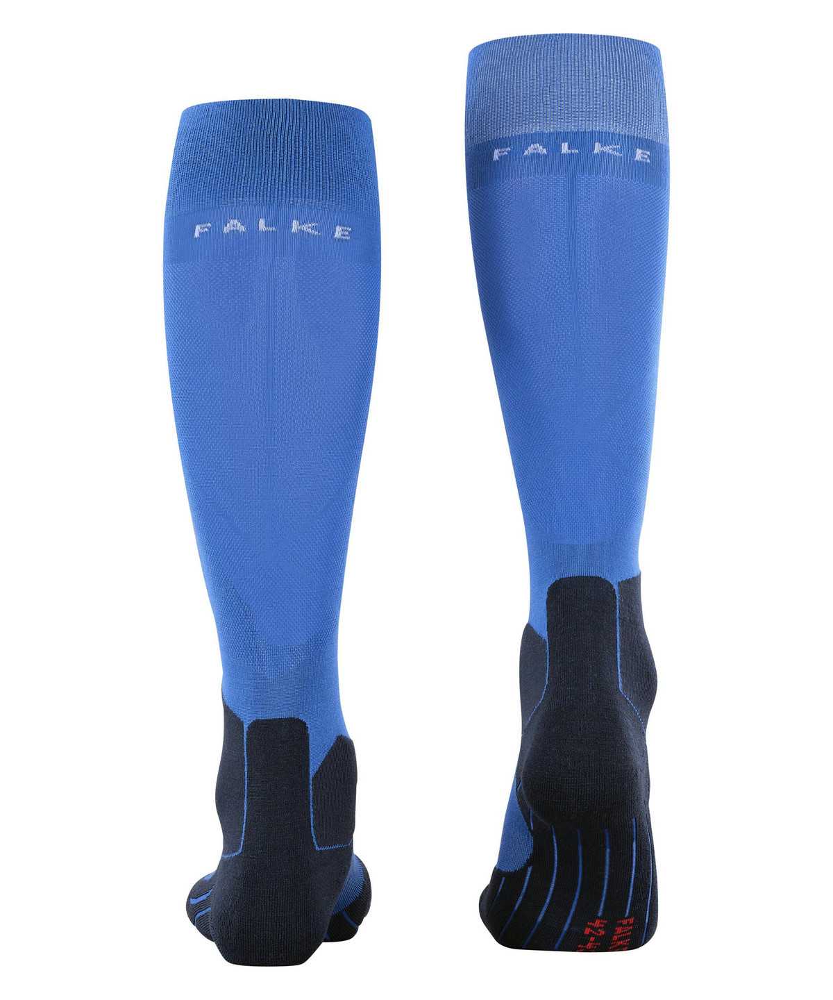 Skarpetki Falke SK5 Expert Skiing Knee-high Socks Męskie Niebieskie | RQCBSL-381